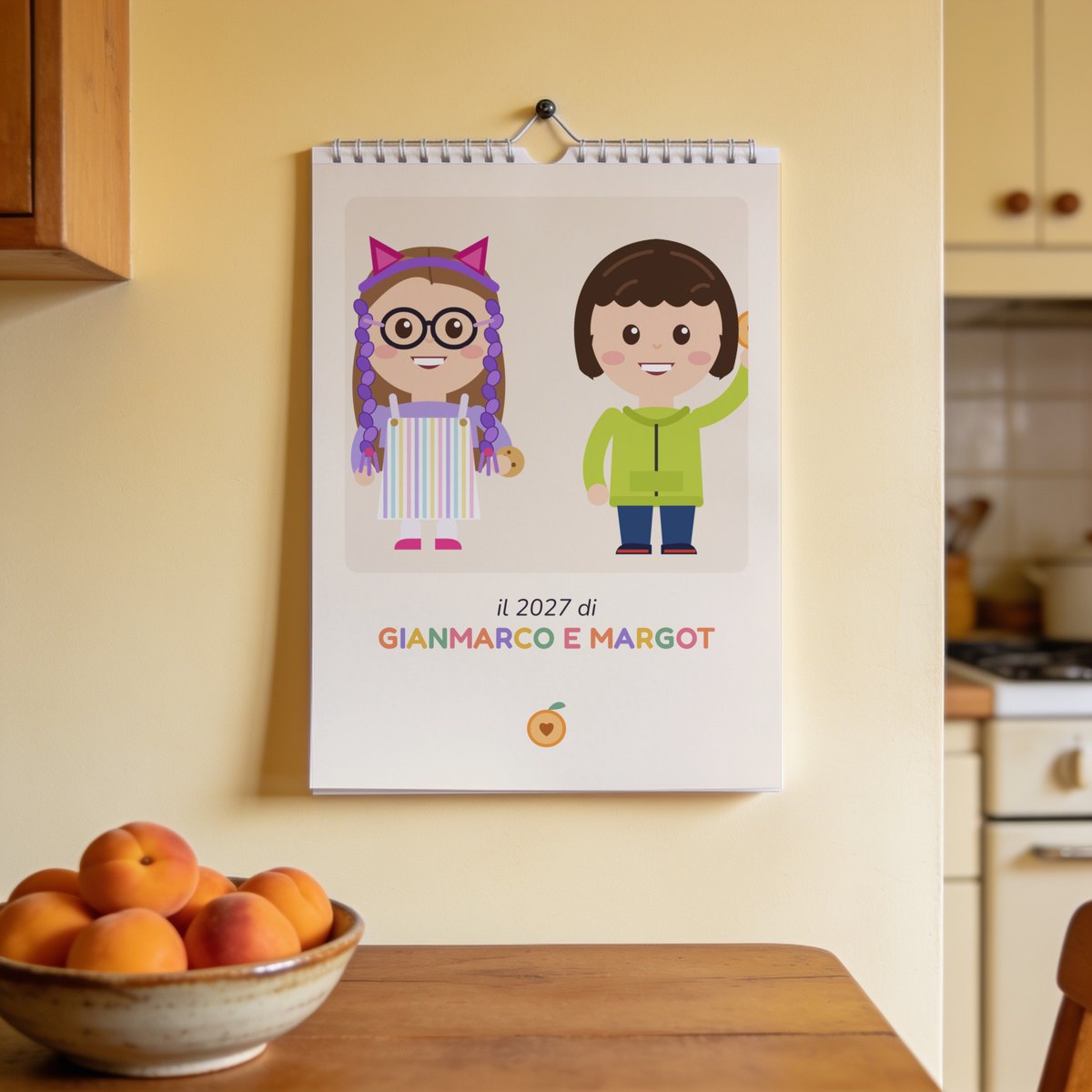 Calendario 2027 con le tue foto