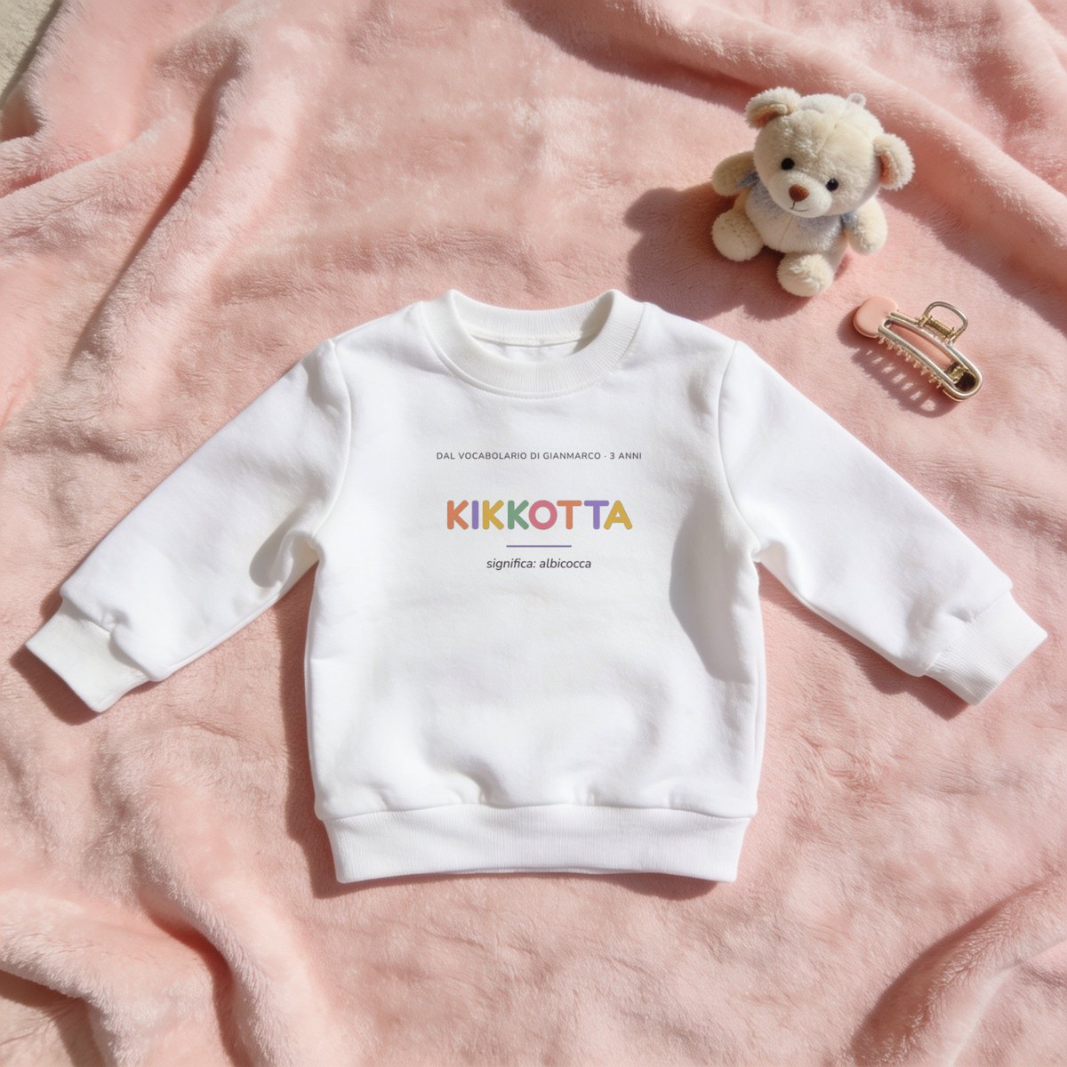 Felpa bambino “Kikkotta”